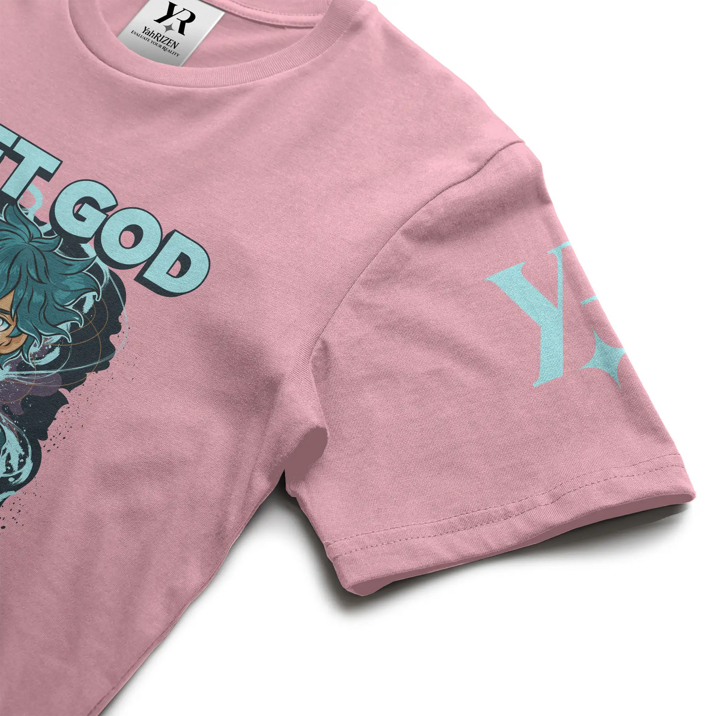 Let God Save Your Soul Tee — Bubblegum | YahRIZEN