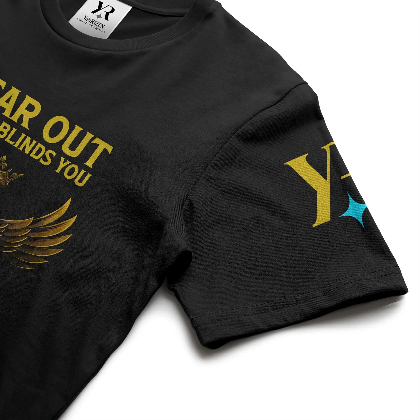 Tear Out What Blinds You – YahRIZEN Exclusive Luxury Graphic Tee