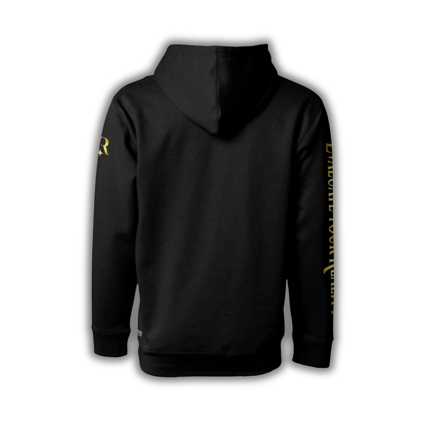 YahRIZEN “Evaluate Your Reality™” Hoodie — Black/Gold Exclusive Drop