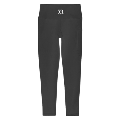 YahRIZEN High-Rise Performance Legging — Quiet. Strong. Certain.