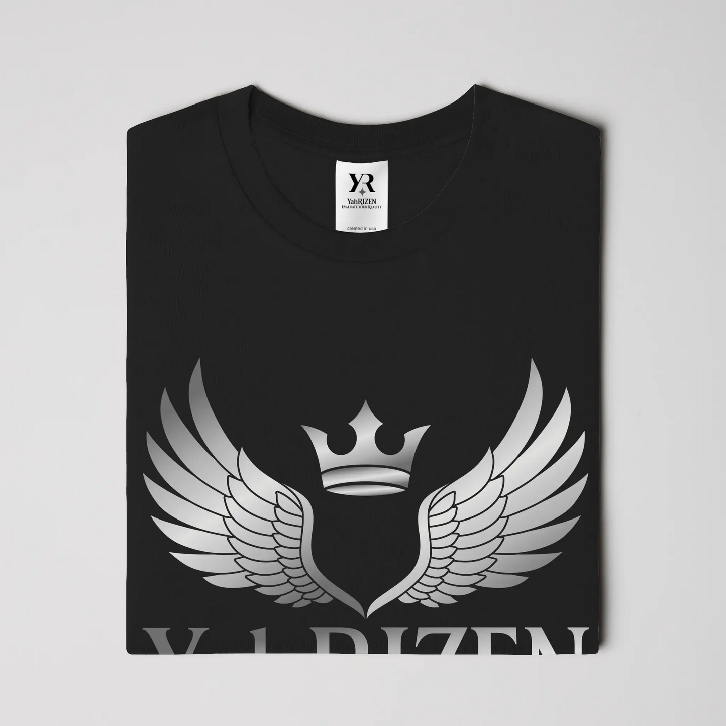 YahRiZEN Signature Logo Tee – Evaluate Your Reality Collection
