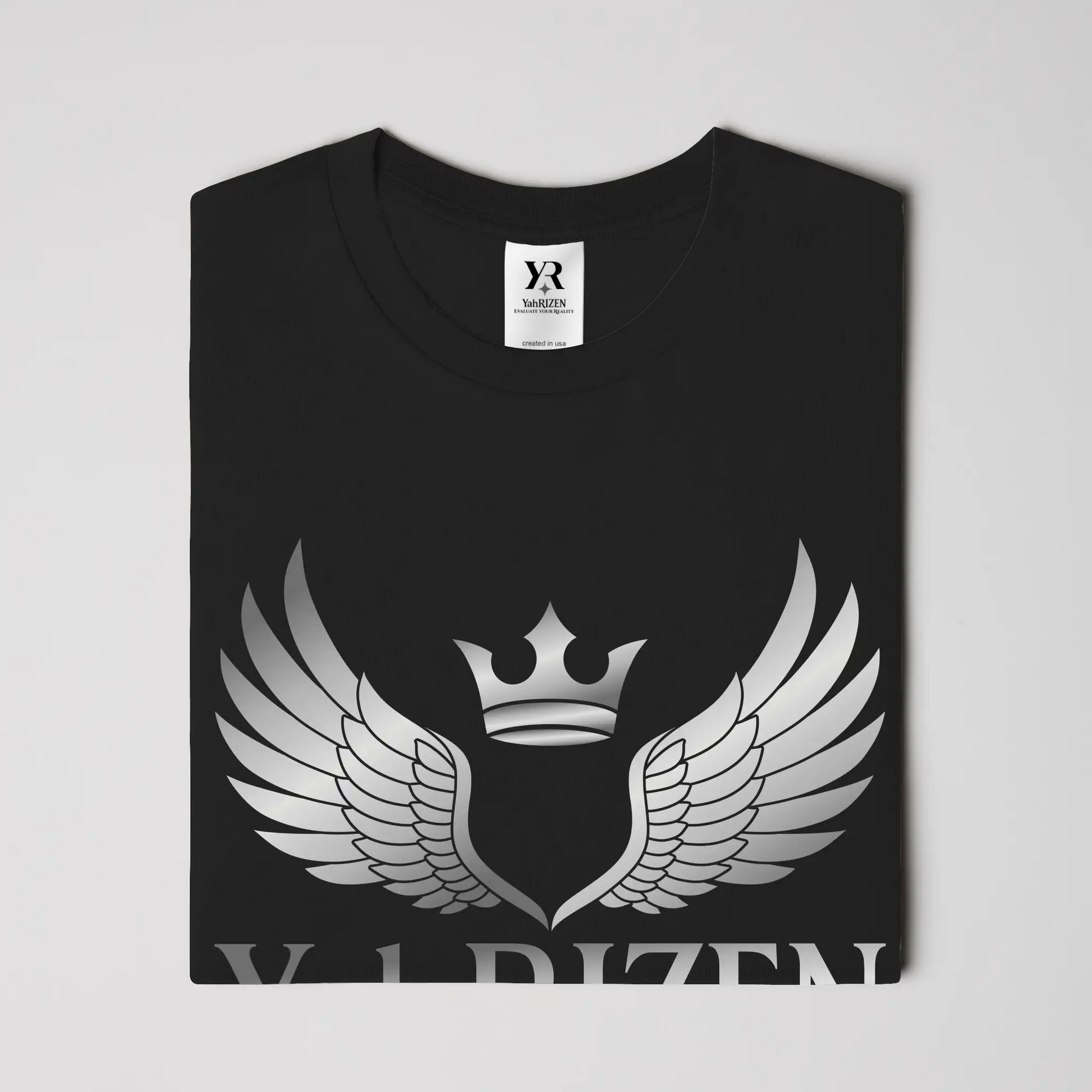 YahRiZEN Signature Logo Tee – Evaluate Your Reality Collection