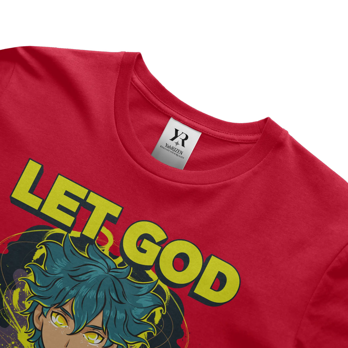 YahRIZEN “Let God Save Your Soul” Tee – Radiant Faith Edition