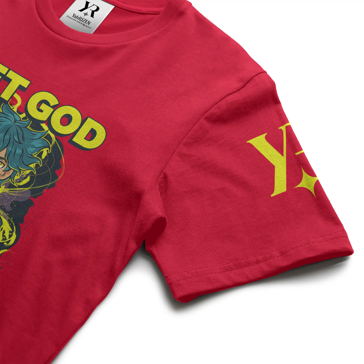YahRIZEN “Let God Save Your Soul” Tee – Radiant Faith Edition