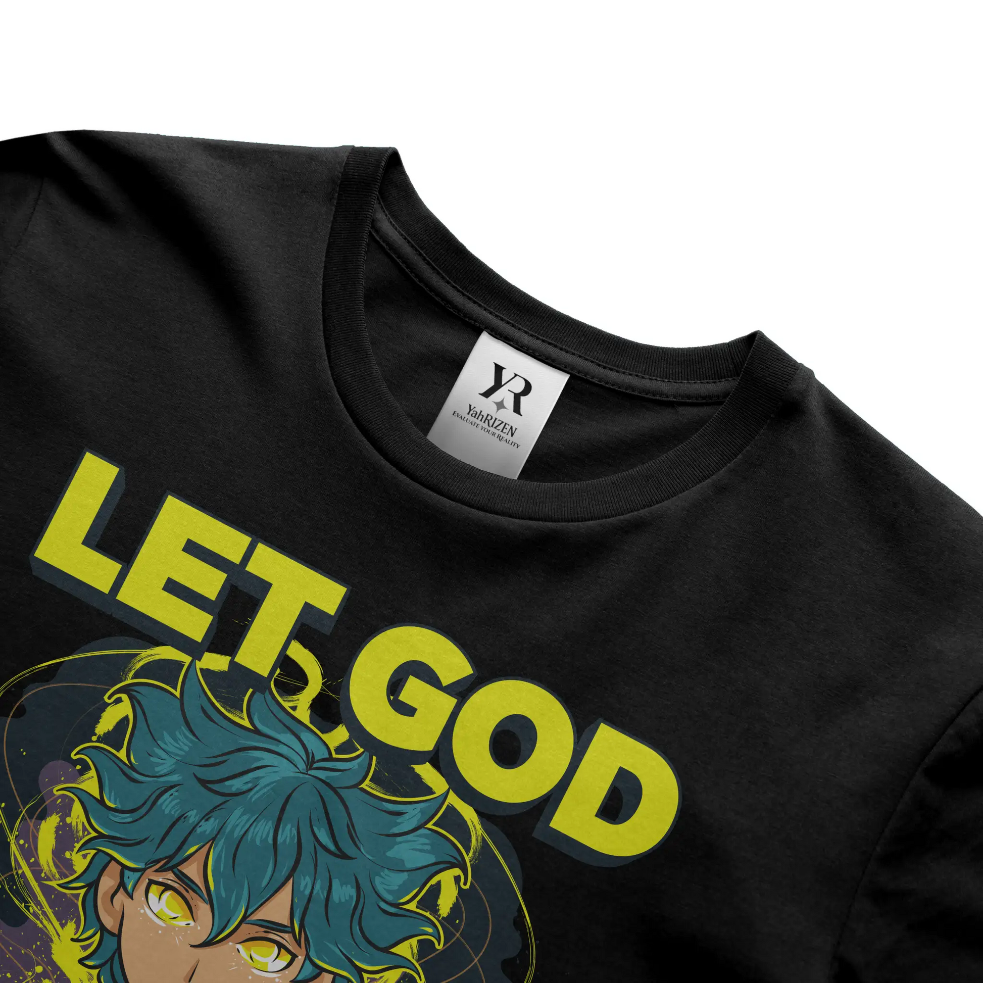 YahRIZEN “Let God Save Your Soul” Tee – Black
