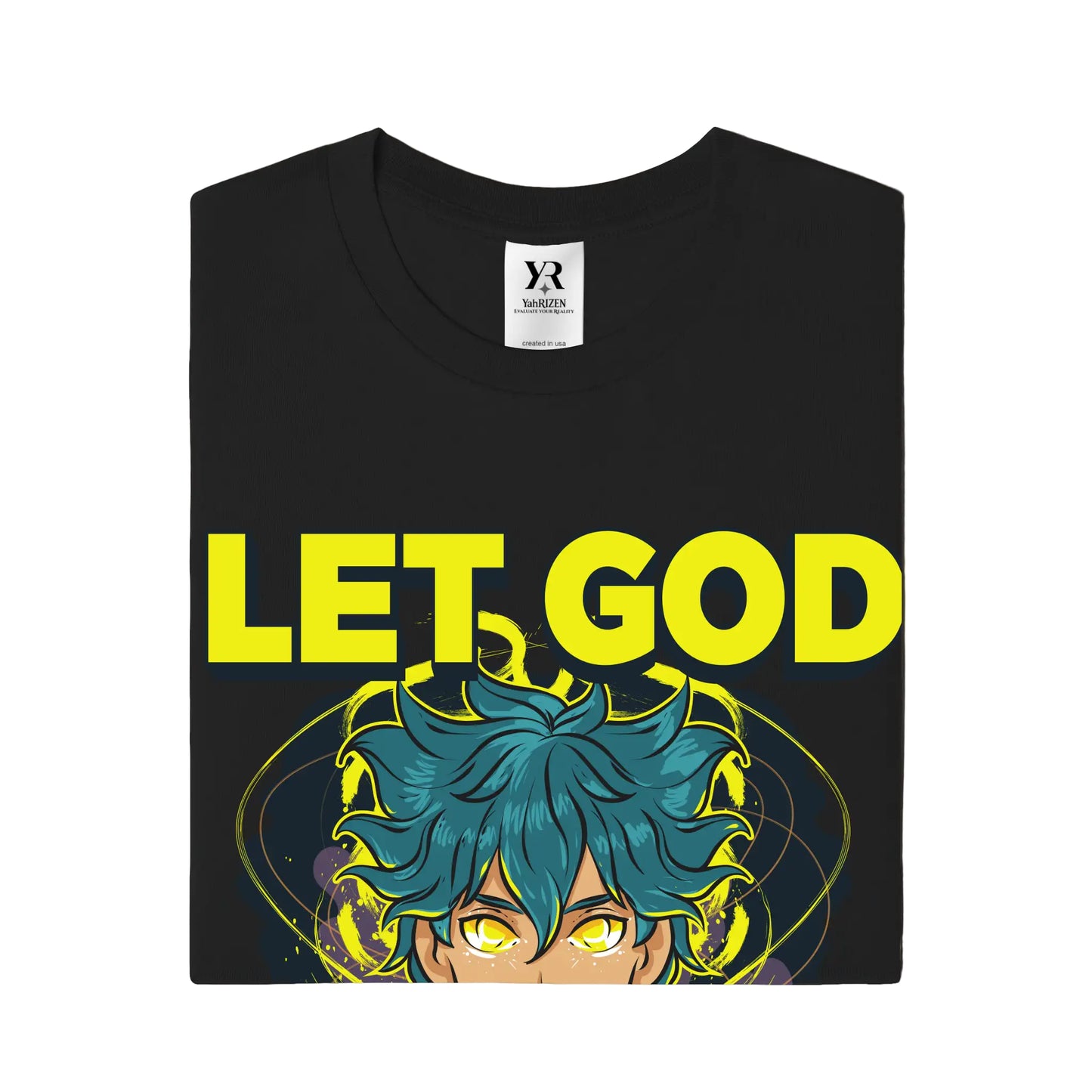 YahRIZEN “Let God Save Your Soul” Tee – Black