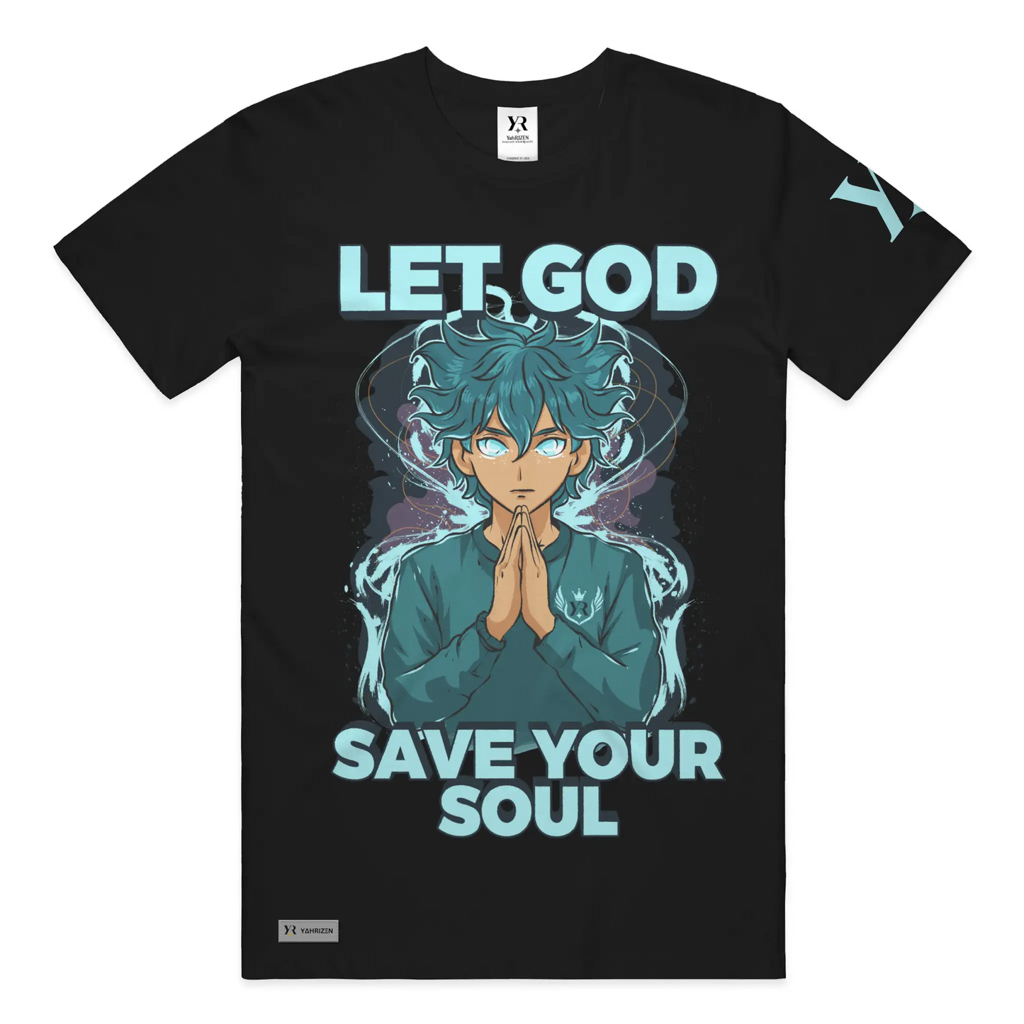 Let God Save Your Soul — Onyx/Cyan (Exclusive Drop)