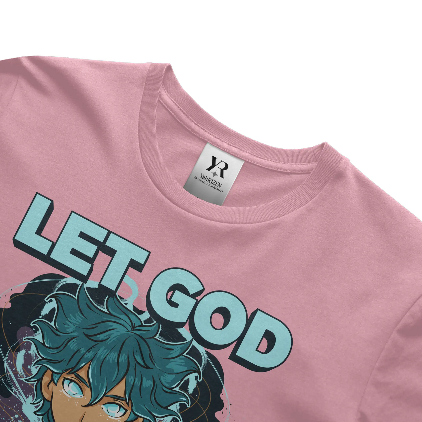 Let God Save Your Soul Tee — Bubblegum | YahRIZEN