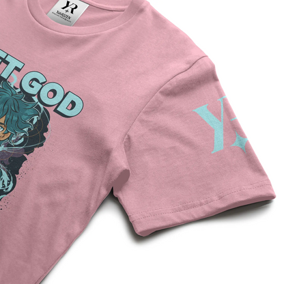 Let God Save Your Soul Tee — Bubblegum | YahRIZEN
