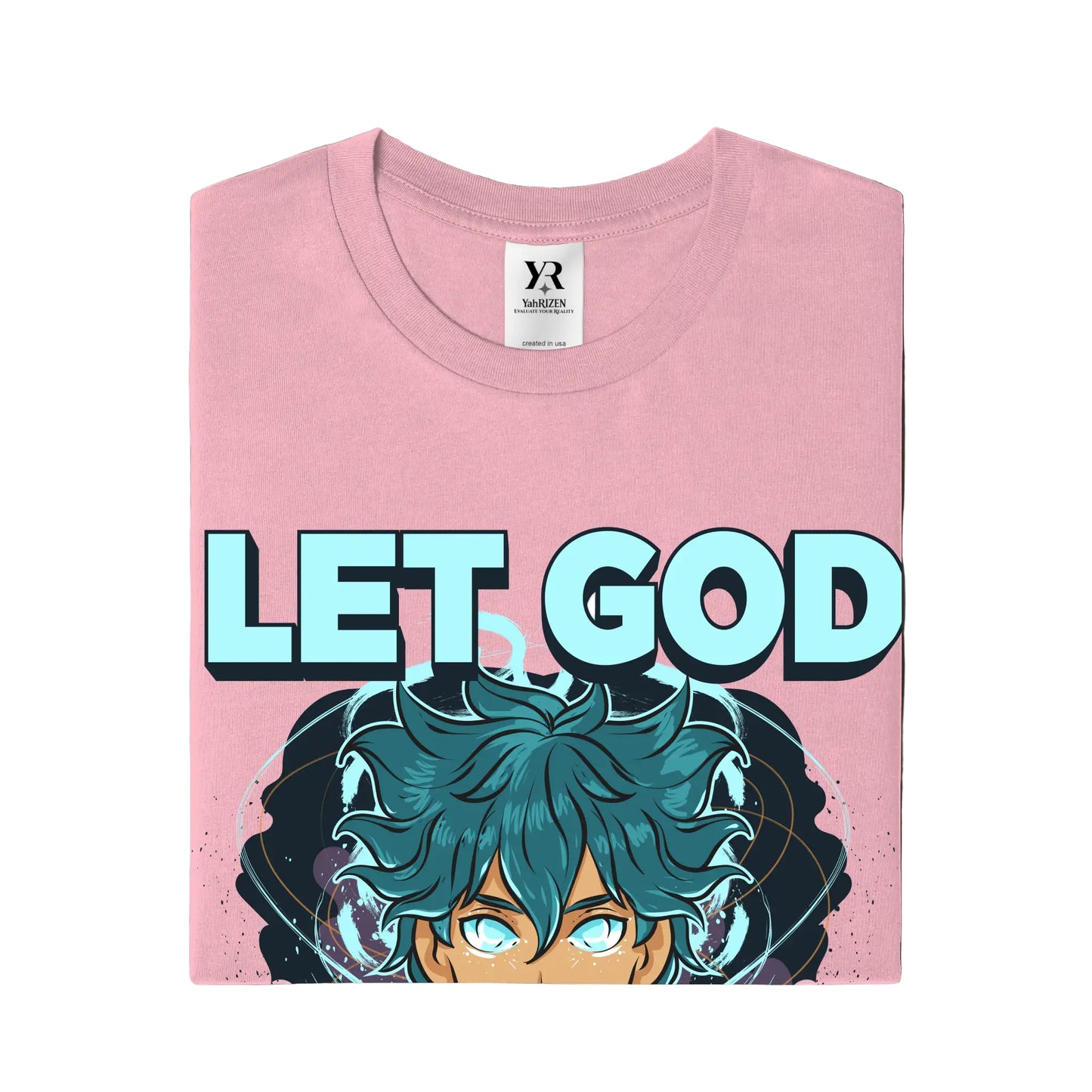 Let God Save Your Soul Tee — Bubblegum | YahRIZEN