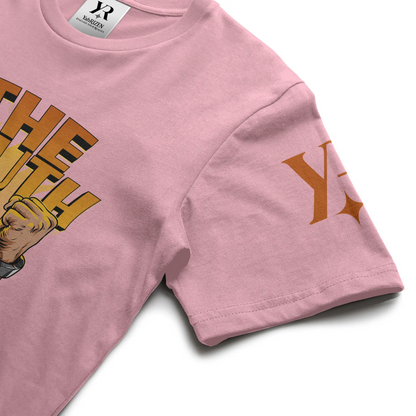 YahRIZEN Freedom Breaker Tee – The Truth Shall Set You Free Tee in Bubblegum