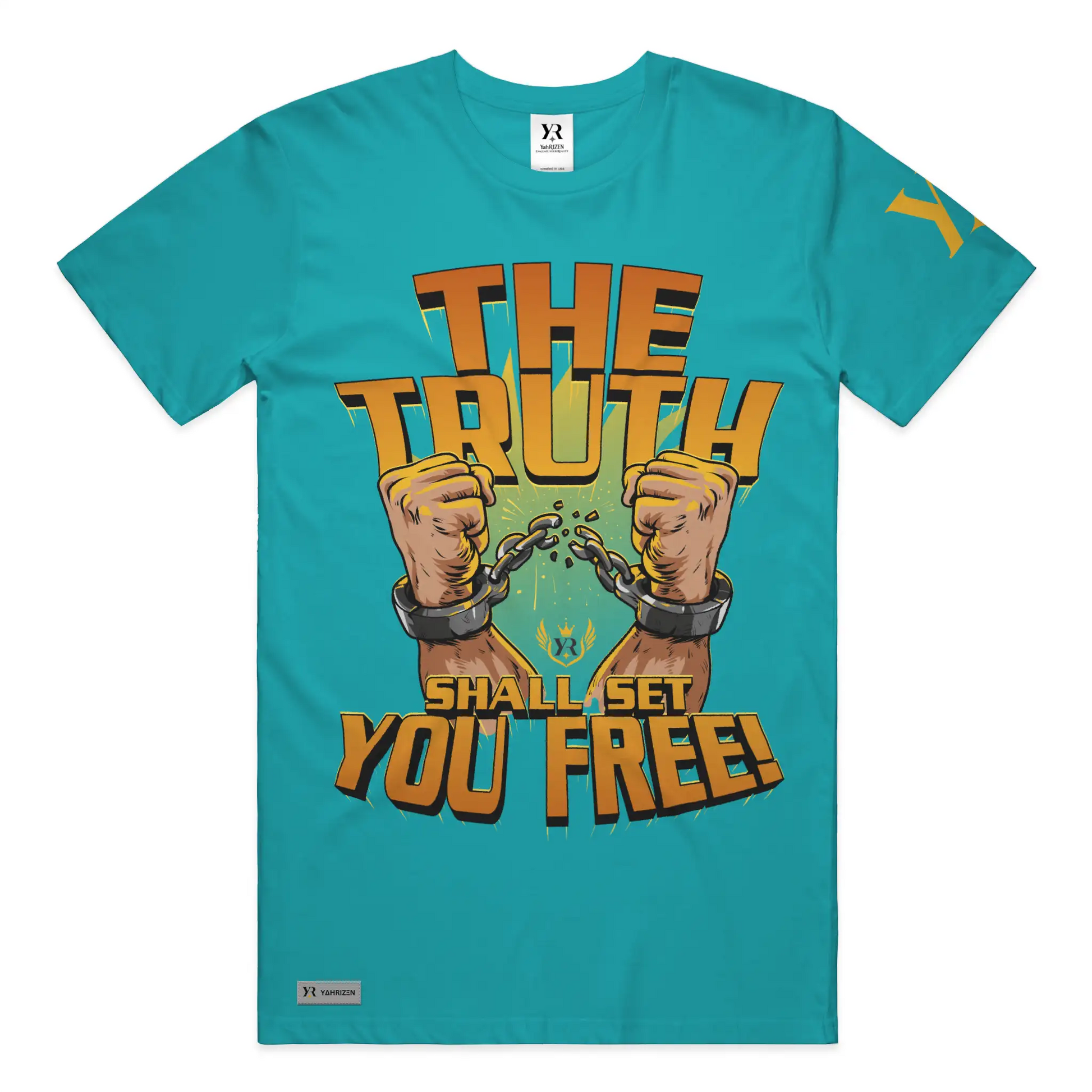 YahRIZEN Freedom Breaker Tee – The Truth Shall Set You Free Tee in Charlotte