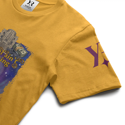 Material Ain’t Everything — BUT GOD IS EVERYTHING Exclusive Luxury Graphic Tee Gold