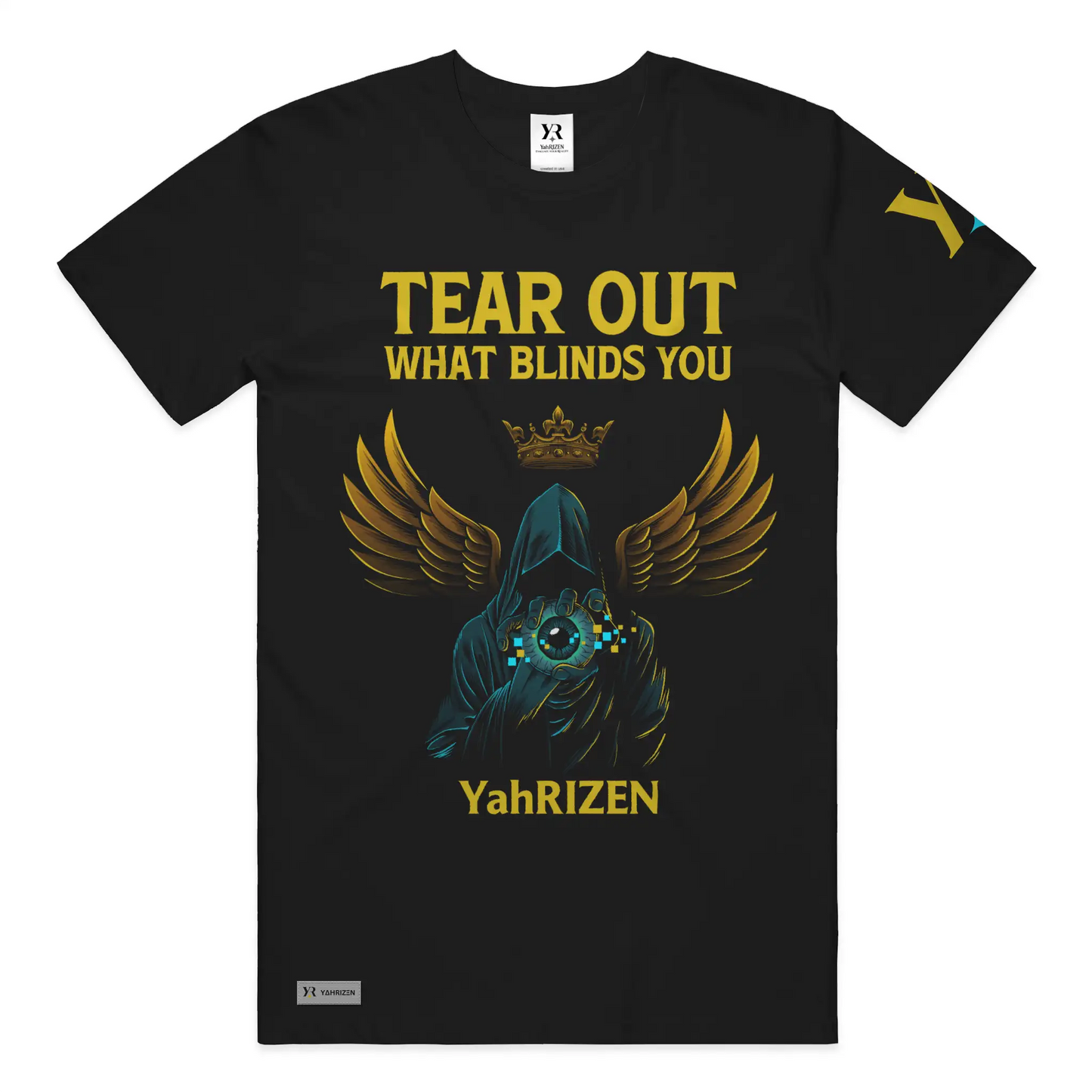 Tear Out What Blinds You – YahRIZEN Exclusive Luxury Graphic Tee