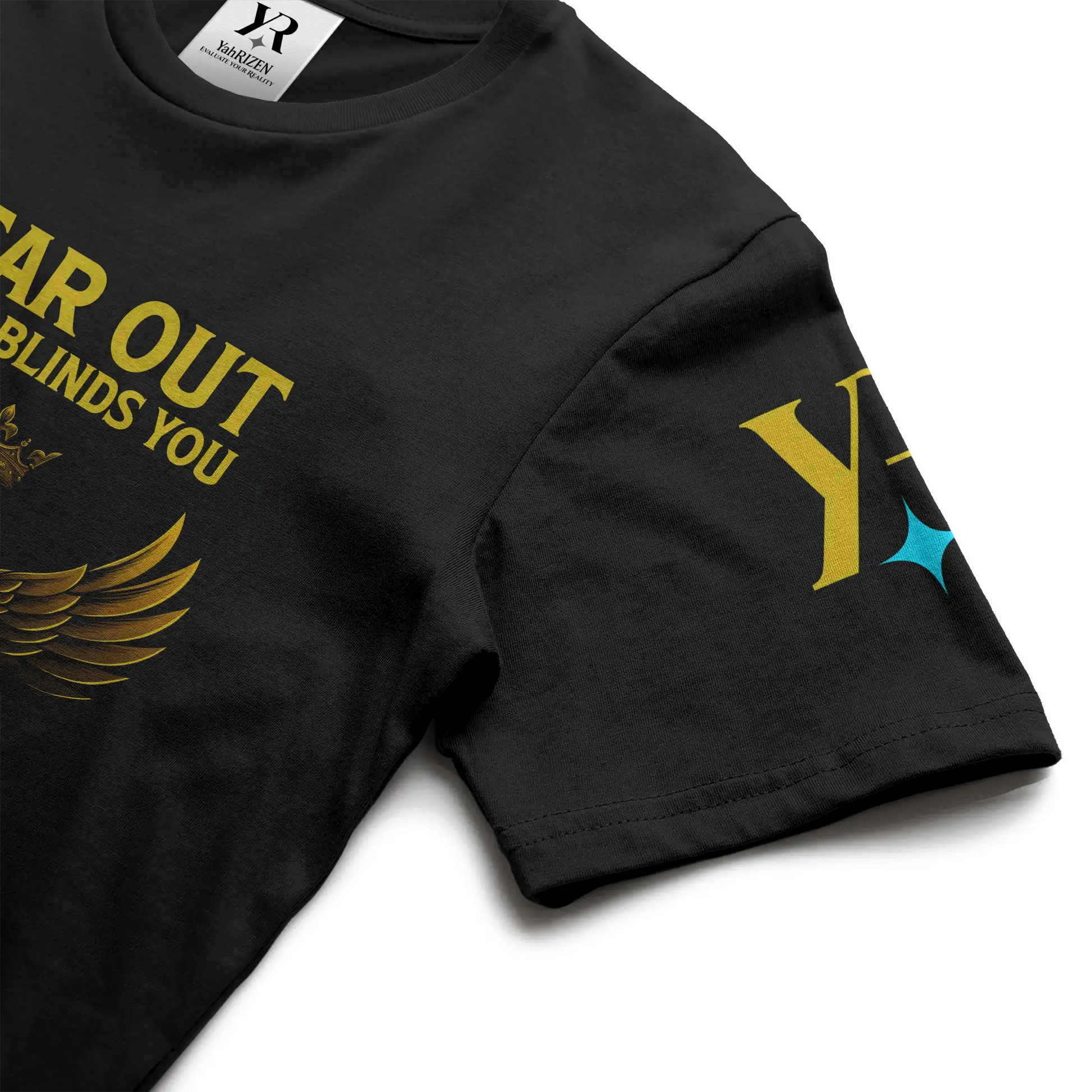 Tear Out What Blinds You – YahRIZEN Exclusive Luxury Graphic Tee
