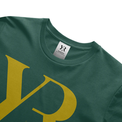 YR Monogram Tee – Emerald Jade Edition