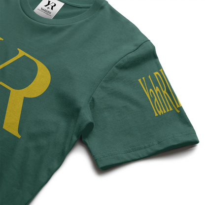 YR Monogram Tee – Emerald Jade Edition