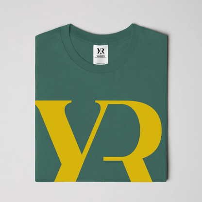 YR Monogram Tee – Emerald Jade Edition