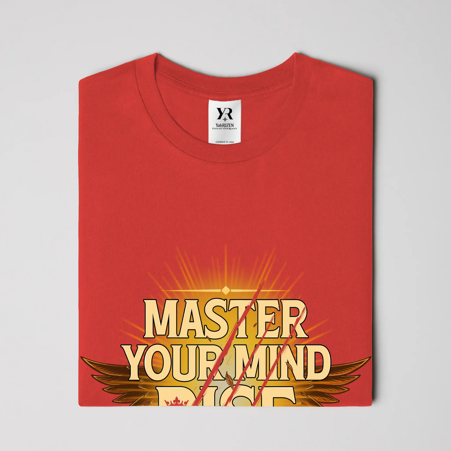 Master Your Mind Eagle Tee – YahRIZEN
