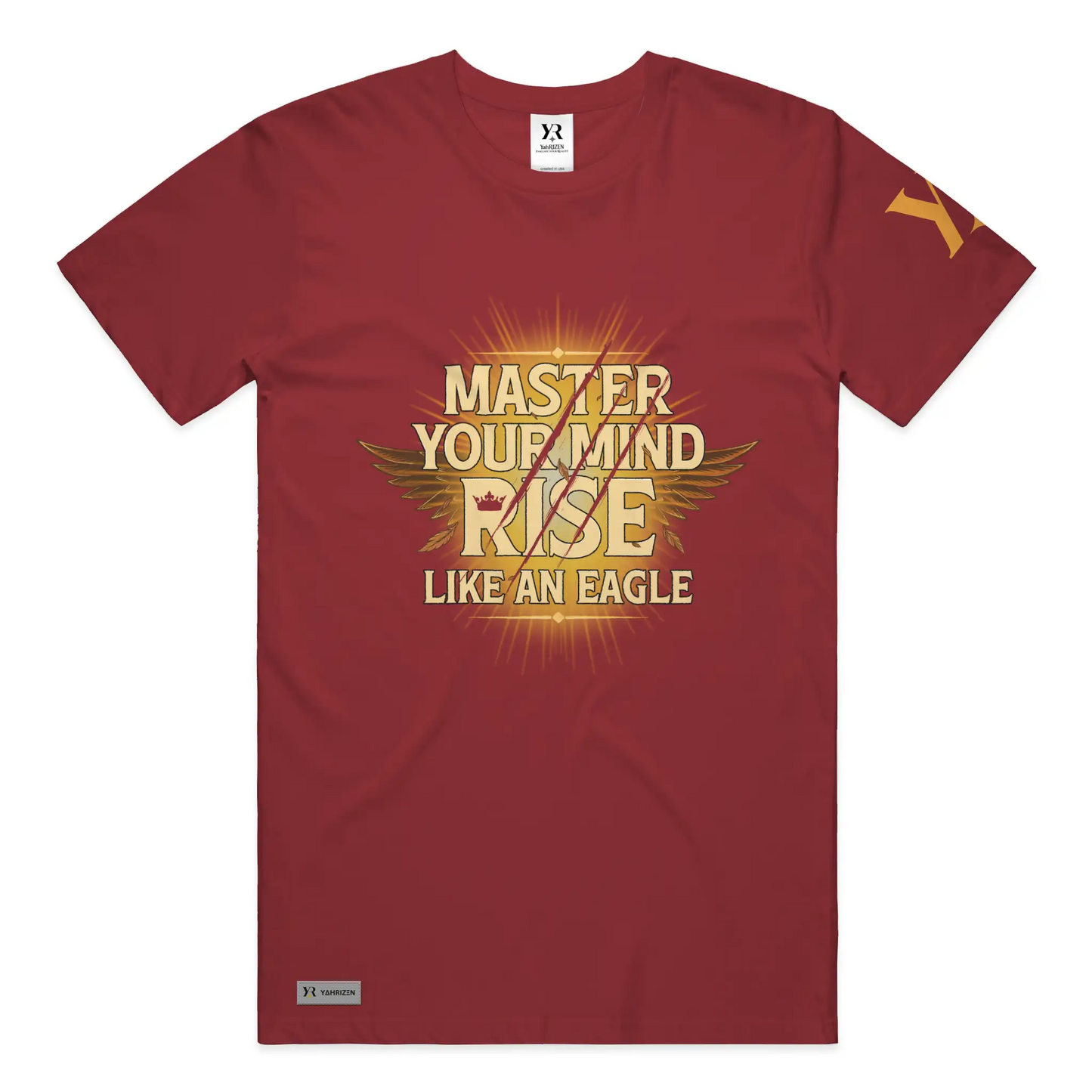 Master Your Mind Eagle Tee – YahRIZEN