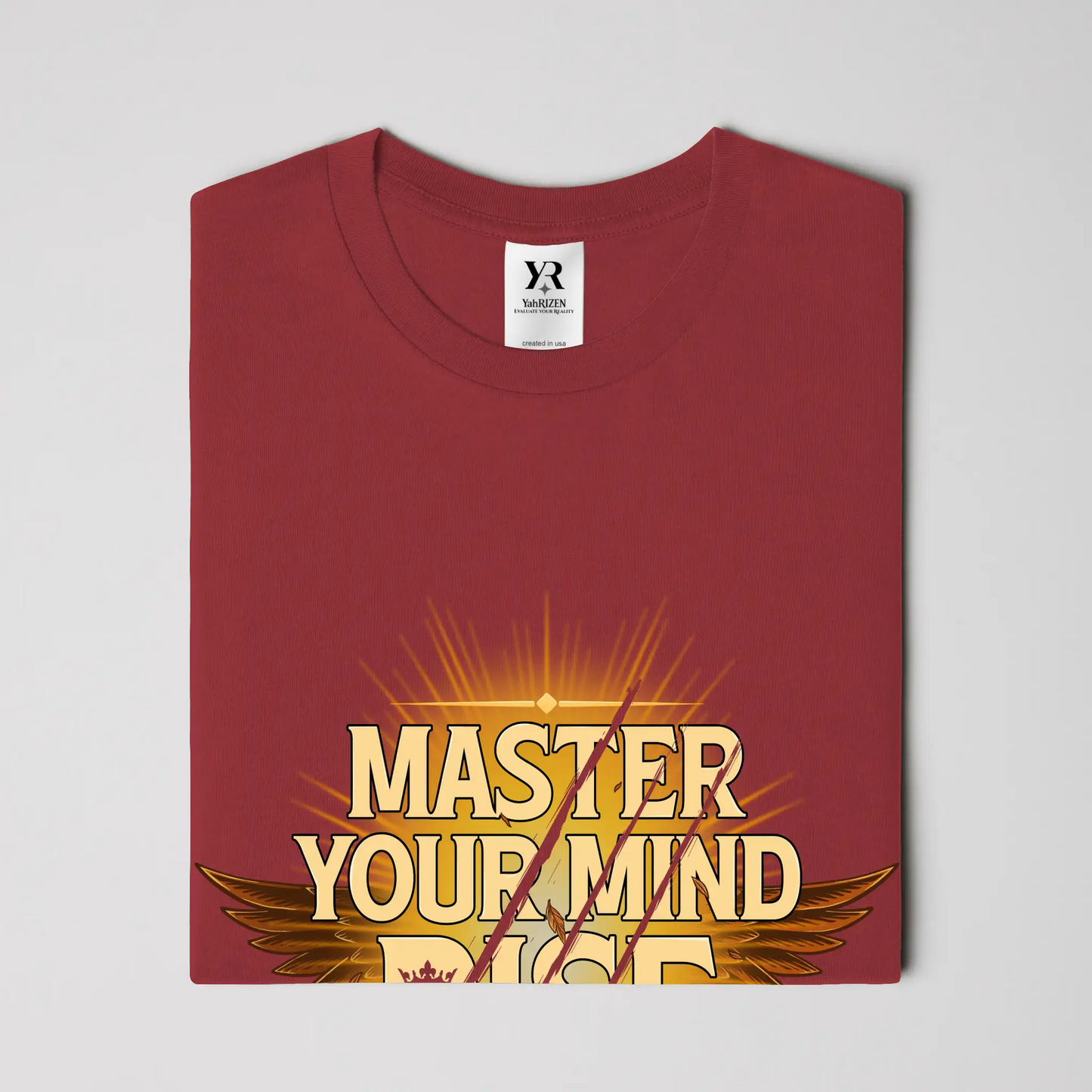 Master Your Mind Eagle Tee – YahRIZEN