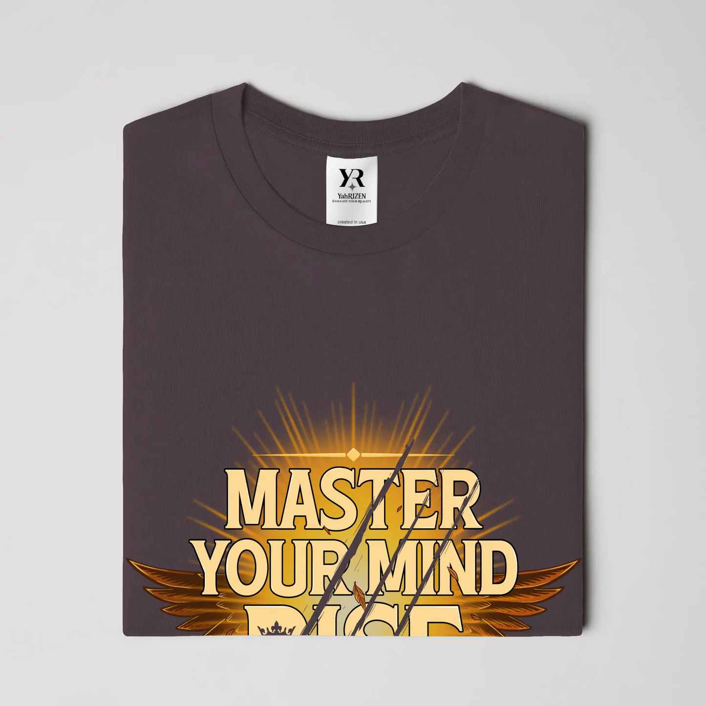 Master Your Mind Eagle Tee – YahRIZEN