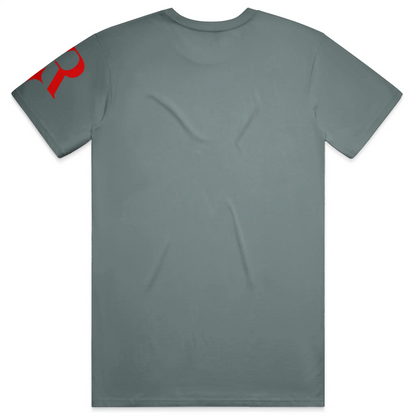 YahRIZEN Royal Standard Tee – Red Crest Emblem