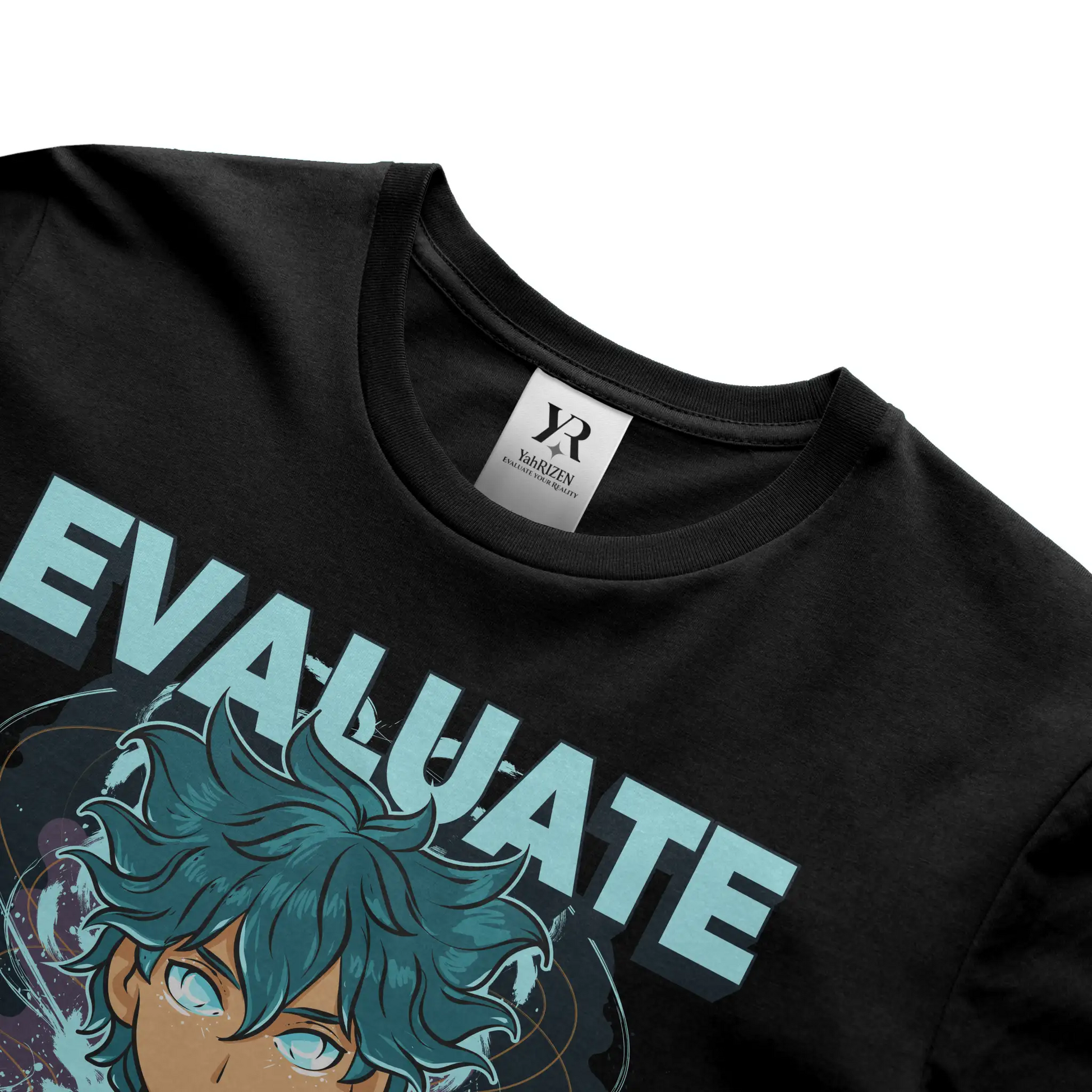 Evaluate Your Reality – Anime Aura Tee 