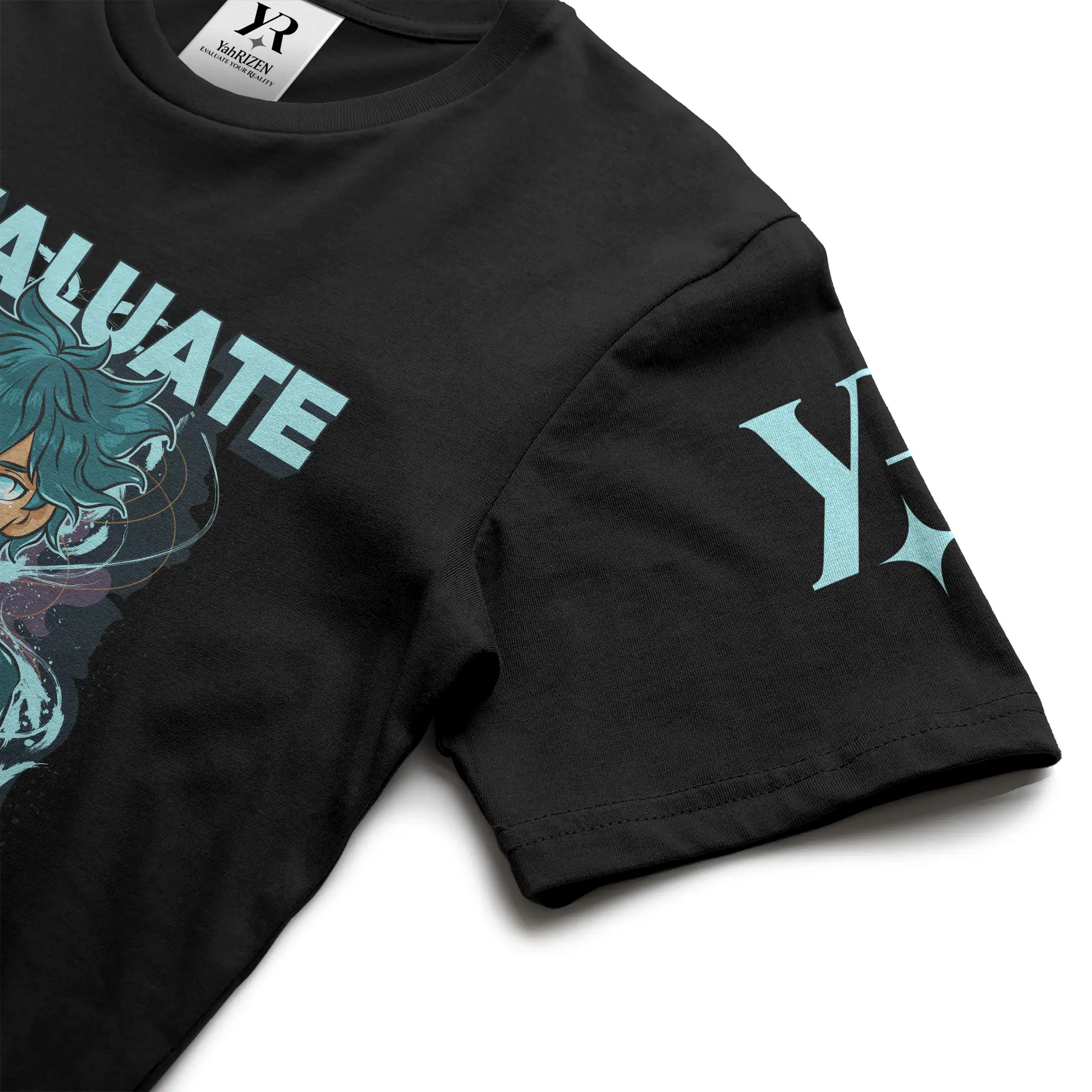 Evaluate Your Reality – Anime Aura Tee 