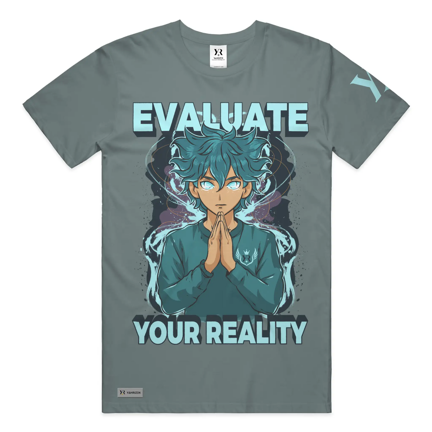 Evaluate Your Reality – Anime Aura Tee 