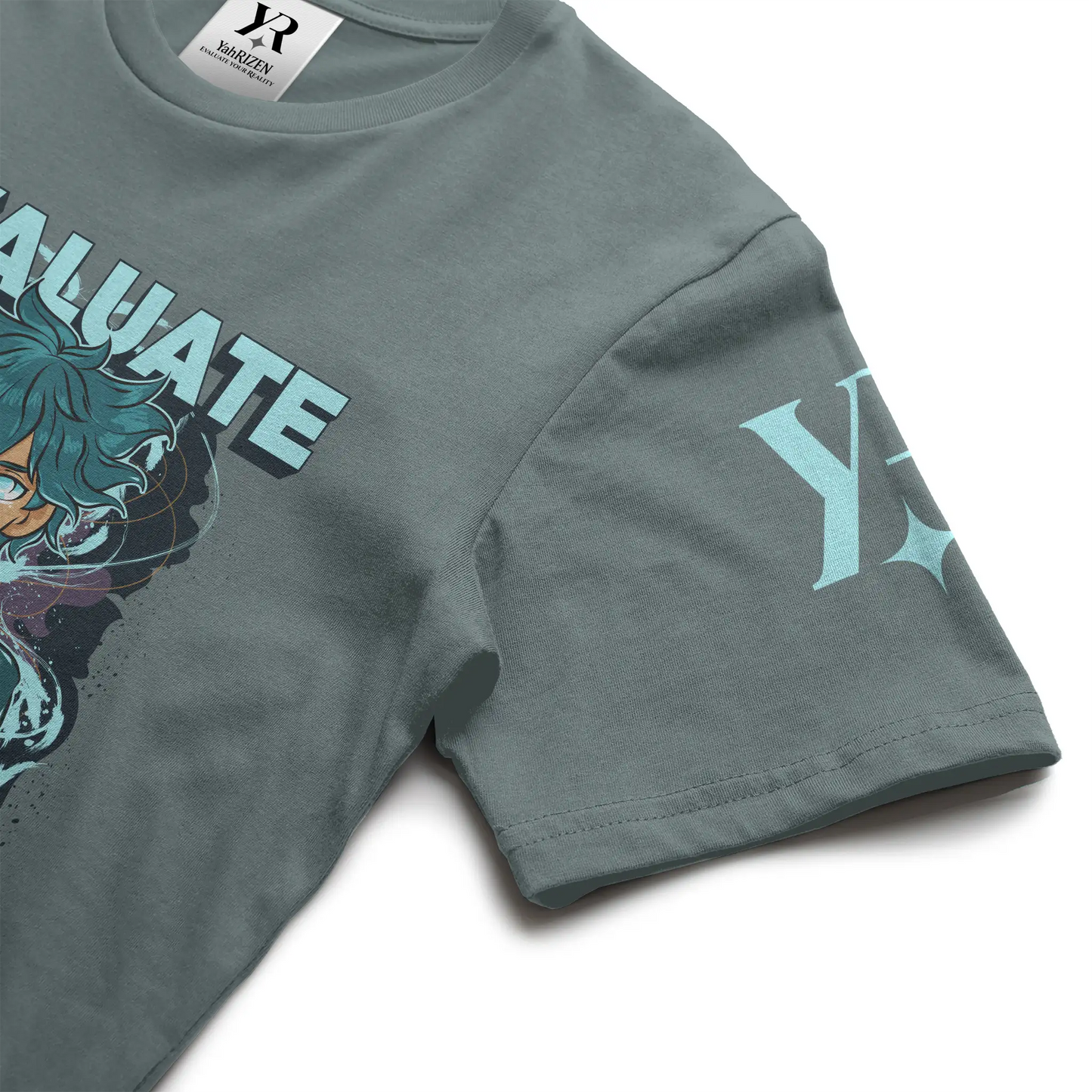 Evaluate Your Reality – Anime Aura Tee 