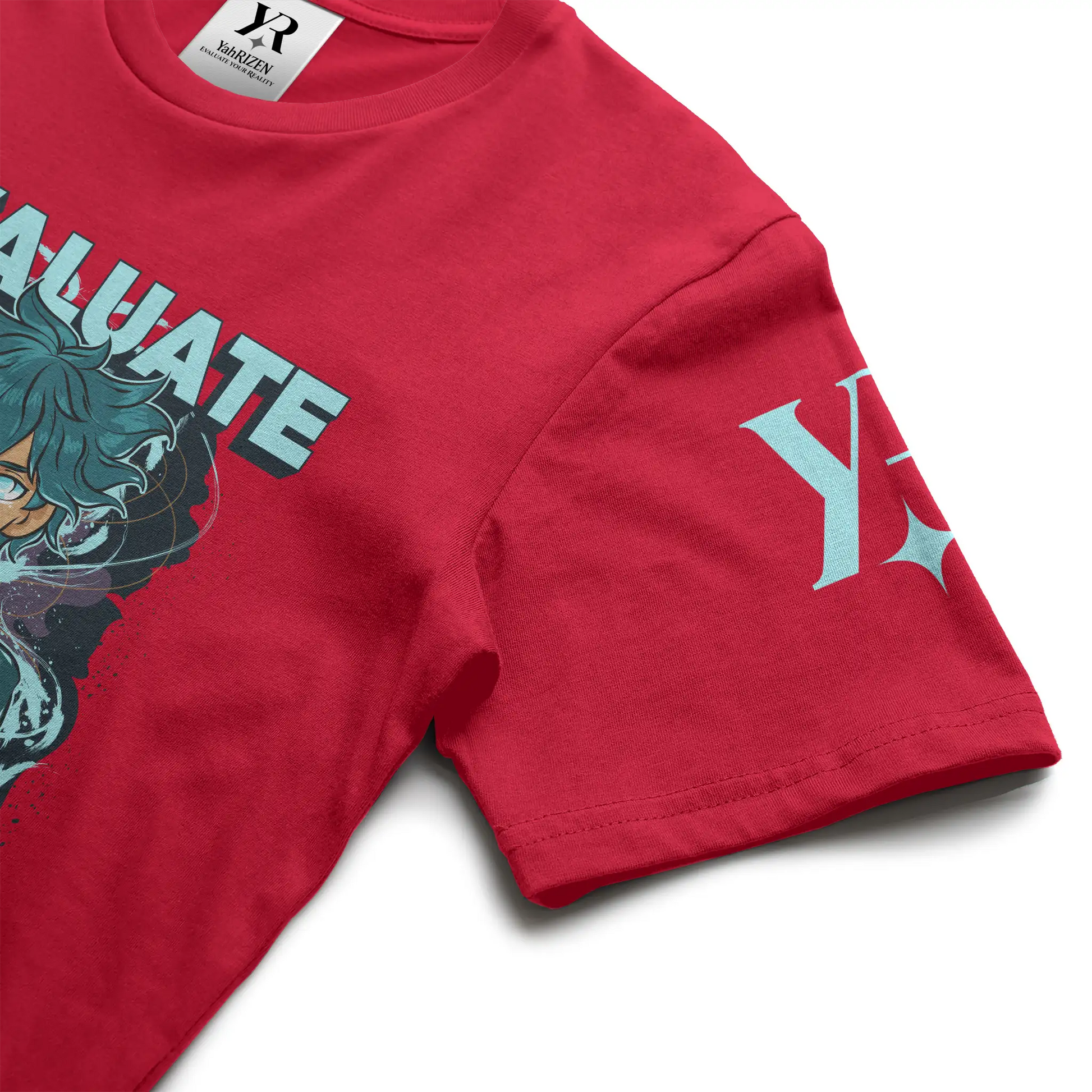 Evaluate Your Reality – Anime Aura Tee 