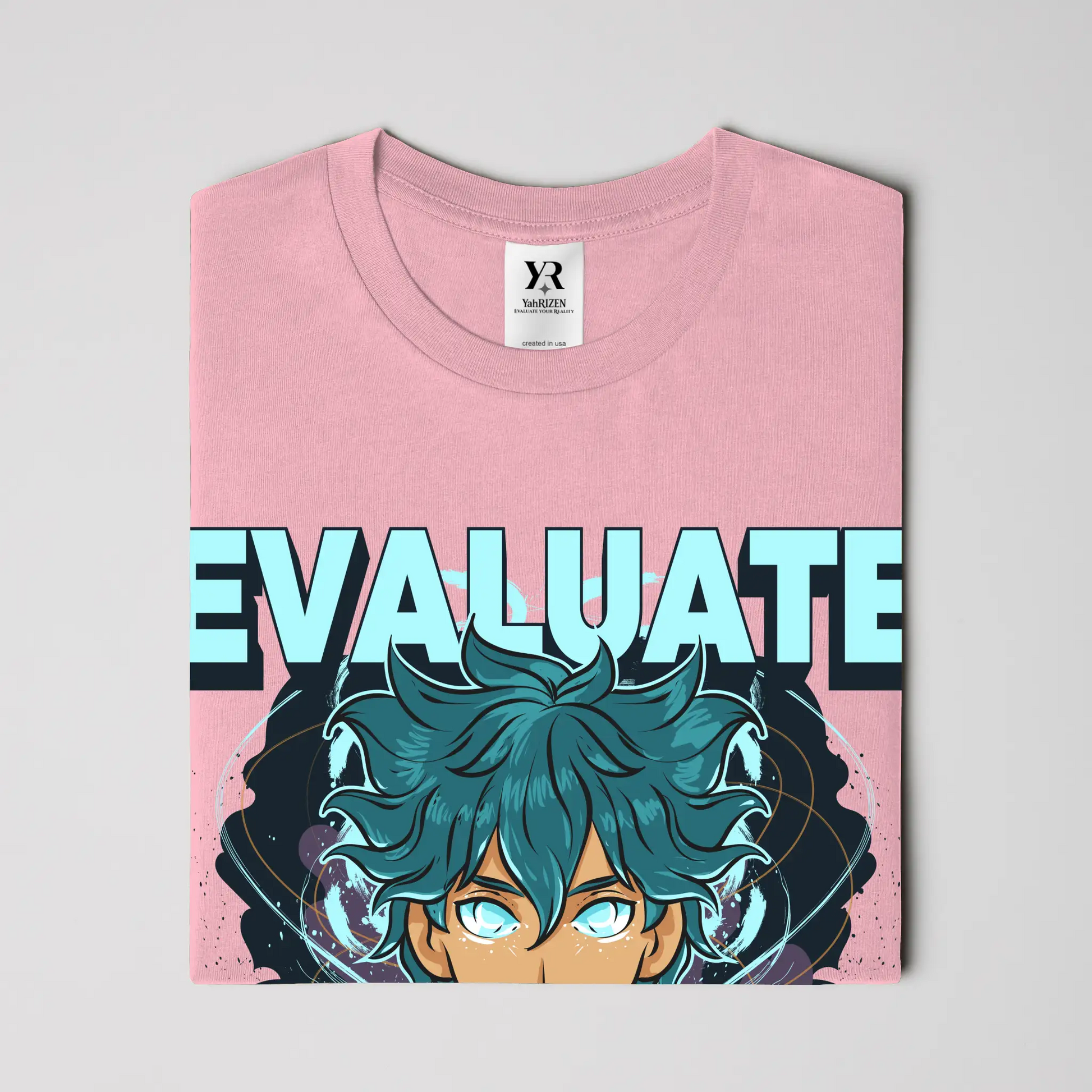 Evaluate Your Reality – Anime Aura Tee