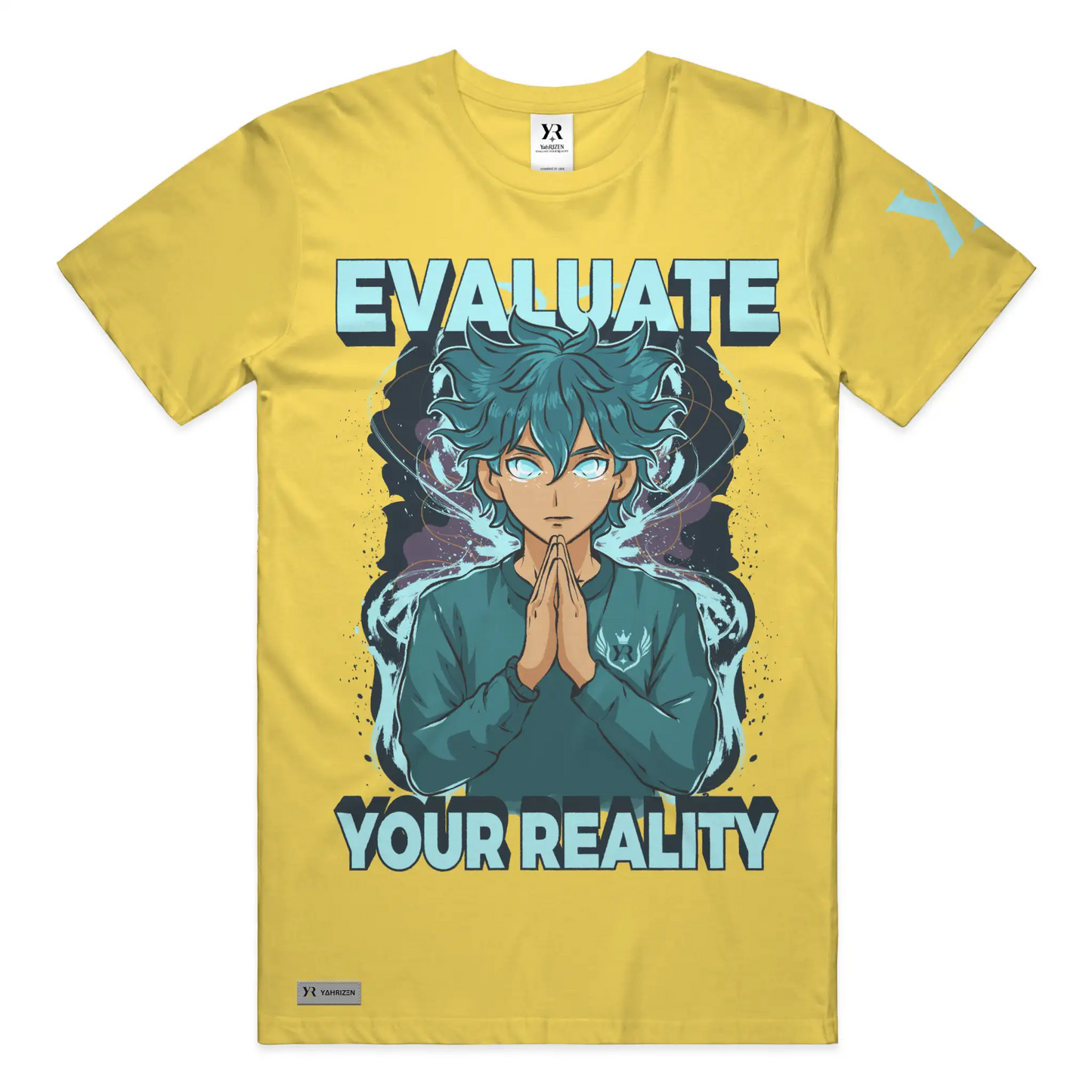 Evaluate Your Reality – Anime Aura Tee