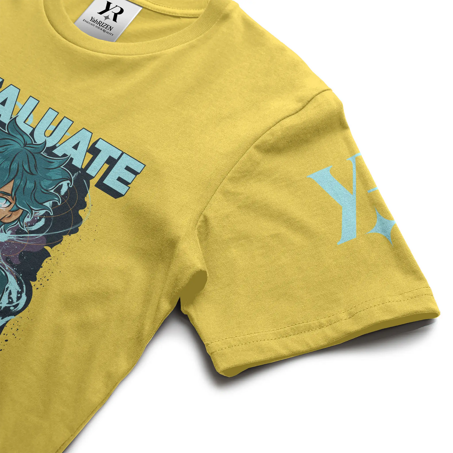 Evaluate Your Reality – Anime Aura Tee