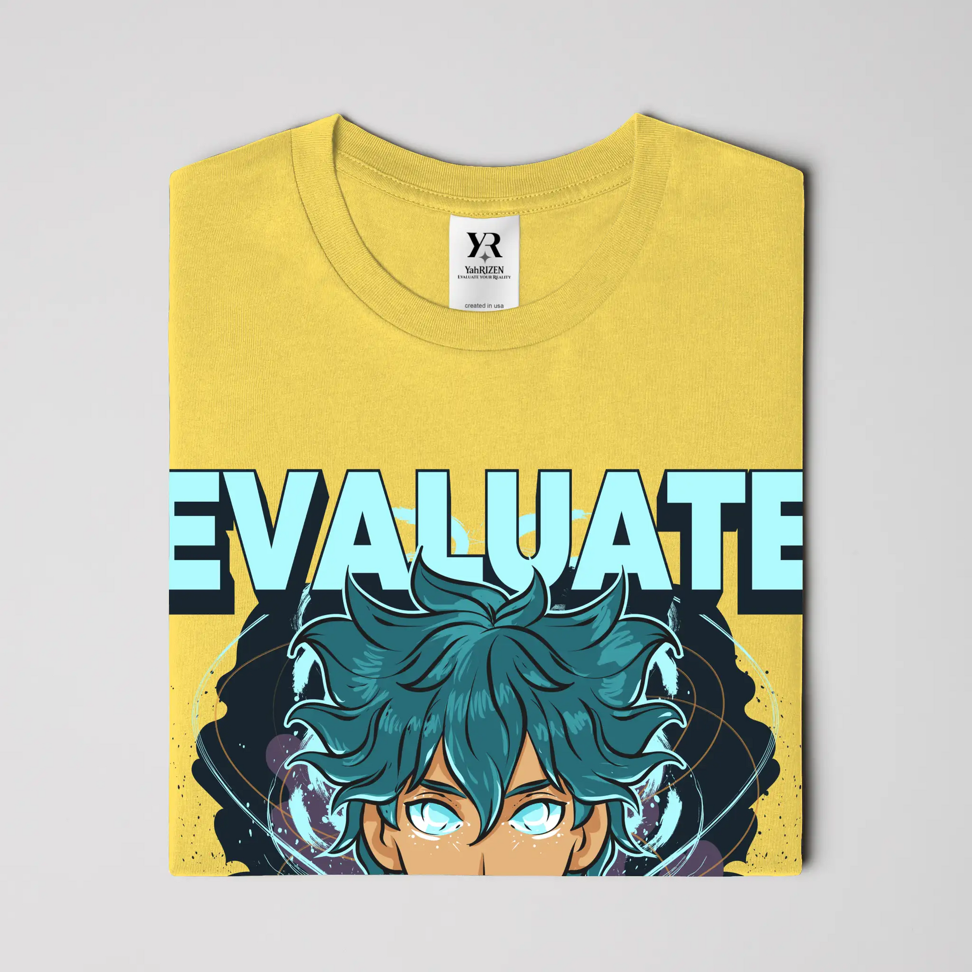 Evaluate Your Reality – Anime Aura Tee