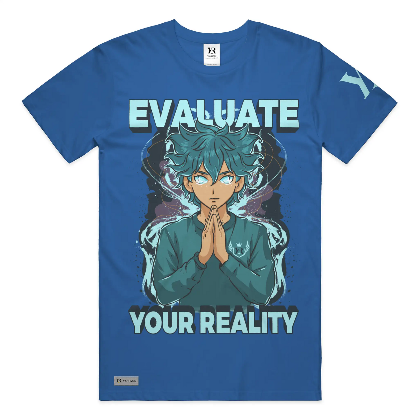 Evaluate Your Reality – Anime Aura Tee