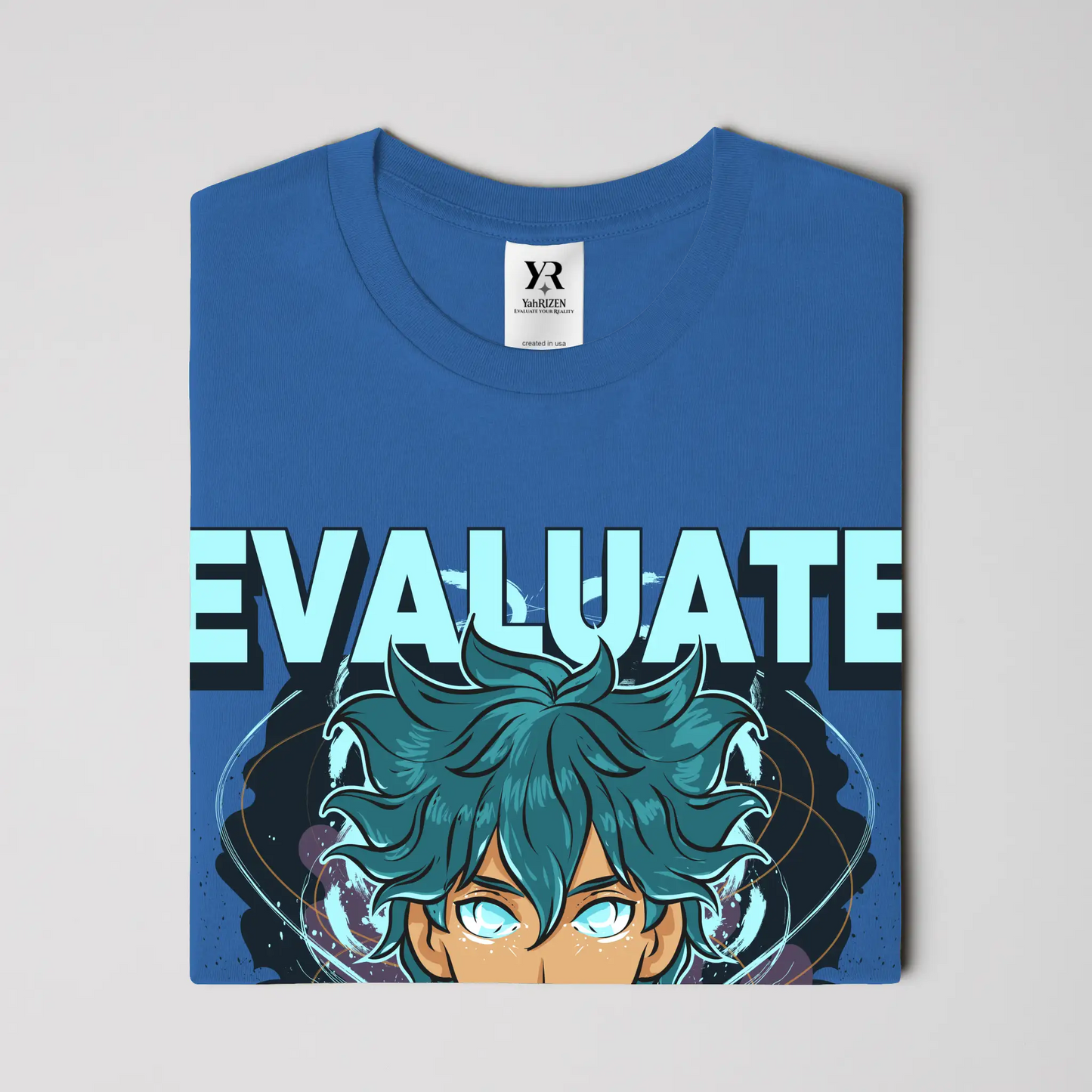 Evaluate Your Reality – Anime Aura Tee