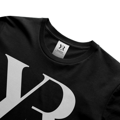 YR Monogram Signature Tee – Black