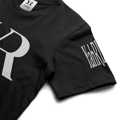 YR Monogram Signature Tee – Black
