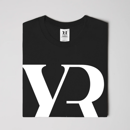 YR Monogram Signature Tee – Black