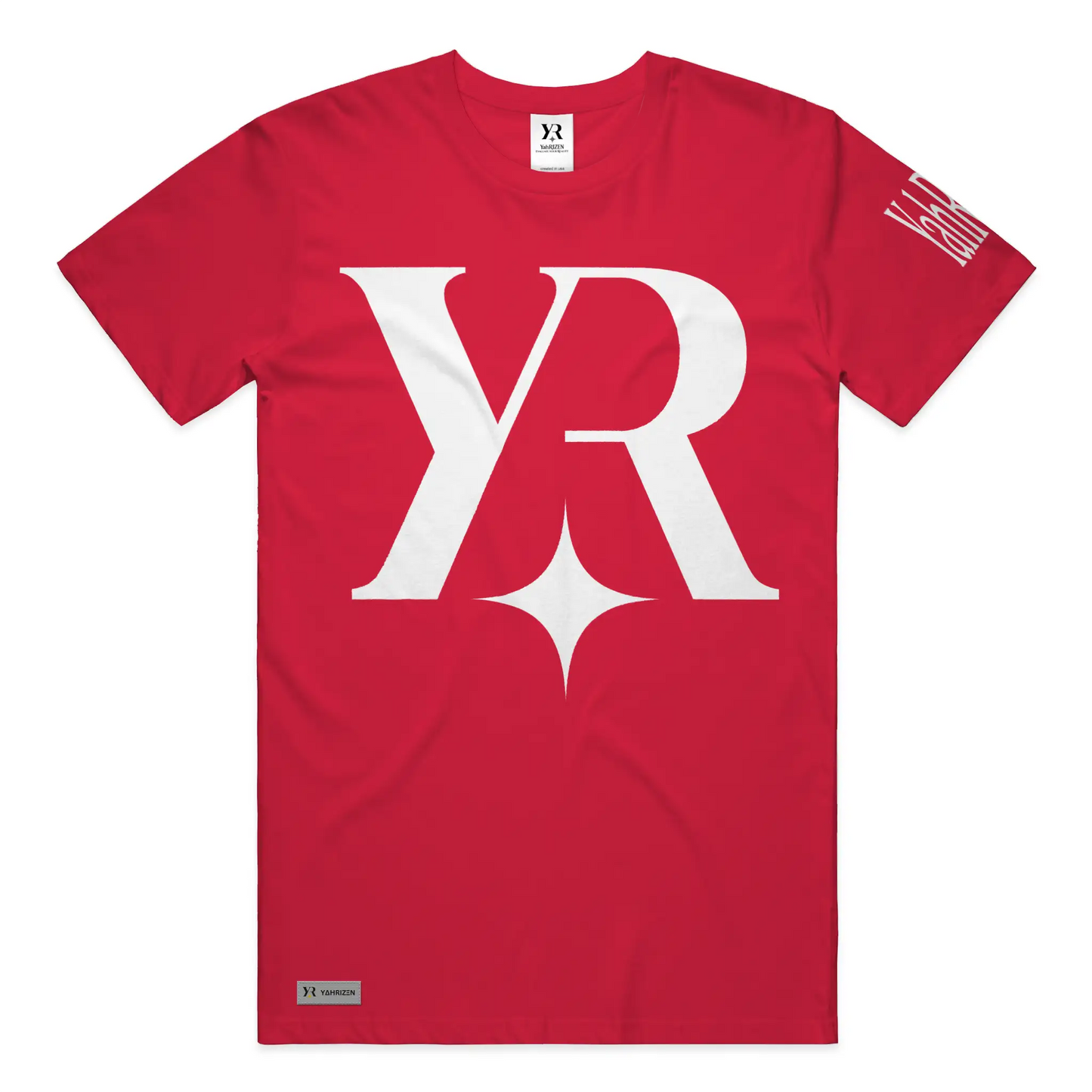 YR Monogram Signature Tee – Black