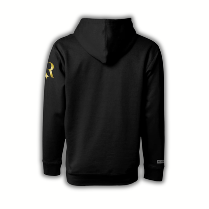YahRIZEN Signature Hoodie – Black/Gold