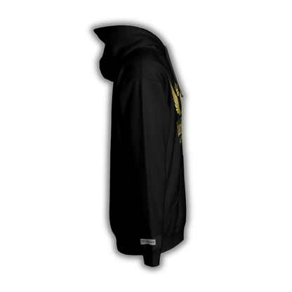 YahRIZEN Signature Hoodie – Black/Gold
