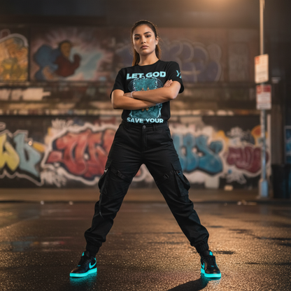 Let God Save Your Soul — Onyx/Cyan (Exclusive Drop)