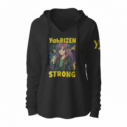 YahRIZEN STRONG Women’s Hooded Pullover Black