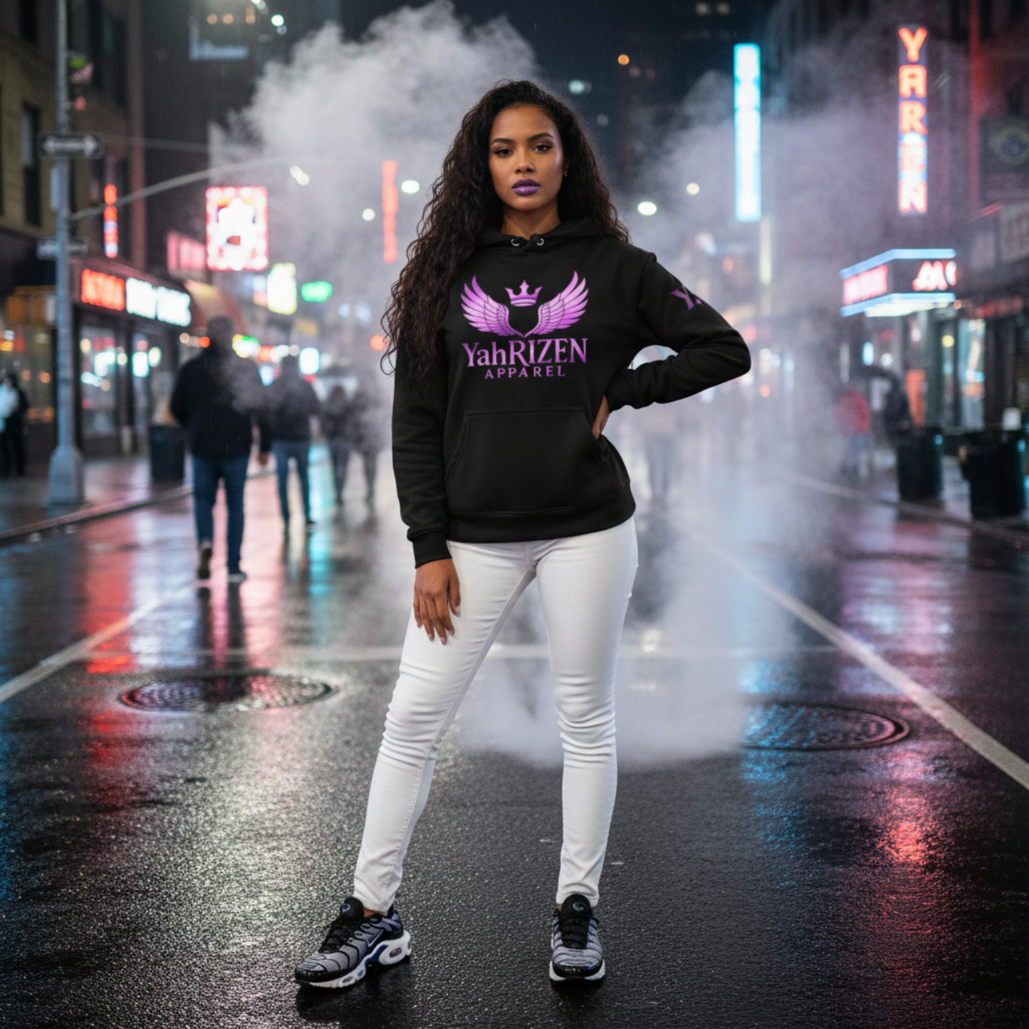 YahRIZEN Women’s Relaxed Hoodie – Signature Comfort Edition