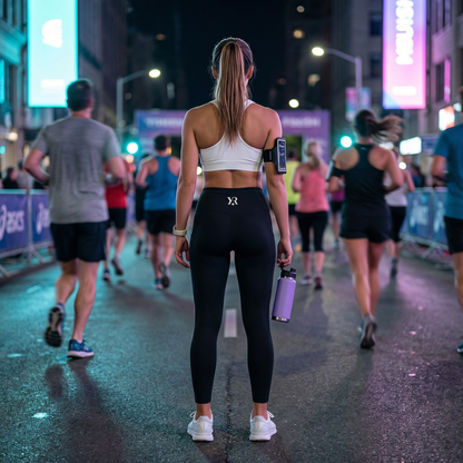 YahRIZEN High-Rise Performance Legging — Quiet. Strong. Certain.