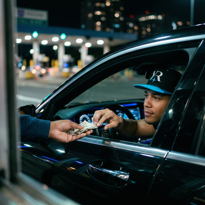 The YahRIZEN Monogram Snapback – Teal Edition