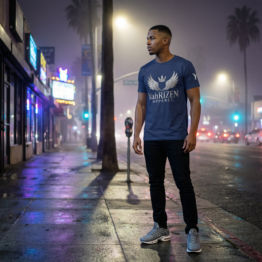 YahRIZEN Signature Tee – Titanium Edition